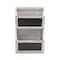 Homeroots 12" White Solid Wood Additional Accessory 487941 - alternate 1