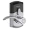 Kwikset 955PML 26D SMT CP Electronic Pembroke Lever, Keyless Key, AAA Grade, Zinc, Satin Chrome 955PML 26D SMT CP - alternate 4