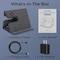 Alpha Digital 3-1 Wireless Charger- 18W, SmartPhone, Earbuds, SmartWatch - Gray 17AIR - alternate 4