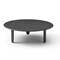 Homeroots 41" Black Solid Wood Round Coffee Table 714518 - alternate 1