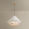 Troy Lighting Edna 34.5in wide 1 Light Pendant in Vintage Gold Leaf F2835-VGL - alternate 4