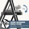 Wrightmaster 2-Step Lightweight Steel Step Stool, 8 ft. Reach with Safety Lock, 800 lb. Capacity, Black ZoroLDR-BT2S-BK - alternate 7