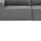 Homeroots 116" Gray Fabric Modular Sleeper Sofa 568296 - alternate 10