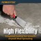 Powertec 3in Stainless Steel Drywall Joint Knife - Flexible Blade, Soft Grip, for Patching, Taping 72171 - alternate 4