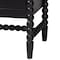 Baxton Studio Brantley Spindle Chest with Four Drawers, Black 272-14807-ZORO - alternate 6