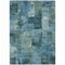 Homeroots 10' X 14' Teal Blue And Pale Aqua Abstract Washable Indoor Outdoor Area Rug 630794 - alternate 4