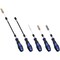 Neiko Wire Brush Drill Attachments with 1/4-Inch Hex Shank, SAE and MM Brushes Assortment, 38-Piece Set 00325A - alternate 4