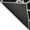 Homeroots 5' X 8' Black And Ivory Geometric Washable Indoor Outdoor Area Rug 612852 - alternate 5