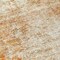 Homeroots 8' Orange And Ivory Round Abstract Washable Indoor Outdoor Area Rug 612342 - alternate 4