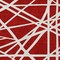Homeroots 9' X 12' Red And Ivory Geometric Washable Indoor Outdoor Area Rug 600490 - alternate 7