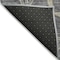 Homeroots 5' X 8' Charcoal And Gold Geometric Washable Indoor Outdoor Area Rug 613483 - alternate 4