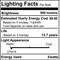 Bulbrite LED Filament, 5 Watt Dimmable CA10 Light Bulb, Clear Glass Finish, E26 Base, 2700K 500 Lumens, 4PK 862082 - alternate 6