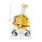 Homeroots 3 Mouth Blown Amber Dreidel On Crystal Stand 376092 - alternate 4
