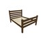 Homeroots Coffee Solid Wood Twin Bed Frame 546937 - alternate 3