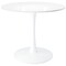 Homeroots 36" White Metal Dining Table 520865 - alternate 1