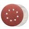 Gator Finishing Red Resin 5 in. Hook and Loop Sanding Discs, 80 Grit, Medium, 5PK 3724 - alternate 7