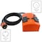 Ac Works NEMA 5-20, NEMA L5-20, 10 ft, Orange L520PDU-010 - alternate 6
