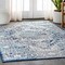 Jonathan Y Modern Persian Vintage Medallion Navy/Light Gray 8 ft. x 10 ft. Area Rug MDP100B-8 - alternate 1