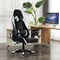 Gamefitz Gaming Chair in Black and White Trim GF-2101 - alternate 5