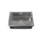 Wrightmaster 27 in. Undermount Single Bowl 20 Gauge Silver Stainless Steel Kitchen Sink with Drain ZOR-BR04D-271908 - alternate 1