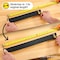 Wrap-It Hook & Loop Cable Straps, 9 in, 12 in, and 18 in, Black, 18 PK A718-928B - alternate 5