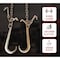 Mytee Products 5/16in G70 V-Chain Bridle w/ 15in Large J Hooks, T- Hook & J-Hook w/ Grab Hooks 3ft Legs CH5163V-J-TJ-GH - alternate 4