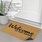 Gardenised Heavy Duty Coco Coir Doormat - Non Slip PVC Baking Embossed Design, Welcome to Our Home QI004886 - alternate 5