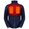 Actionheat 5V Battery Heated Softshell Jacket, Men's, Navy, S 810058851949 - alternate 1