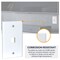Newhouse Hardware Quickport 1-Port Wall Plate White, 5PK QP1-WH-05 - alternate 6