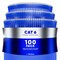 Maximm 1ft Cat6 10Gbps 550MHz UTP Ethernet Cable, 100PK, Blue, 100PK CAT6CCA-1BL-100PK - alternate 1