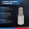Neiko Hex Bit Socket Set, SAE and Metric 10388A - alternate 2