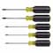 Klein Tools Screwdriver Set, TORX Cushion Grip, 5-Piece 19555 - alternate 1