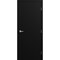 Sartodoors Firerated 90 Min Interior Door, 1888 Matte Black, Single Flush Panel Metal Frame Handle 32 x 84 Le FIRERATED1888ID-BLK-3284-LH-I - alternate 1