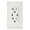 Leviton Duplex Outlet, USB C, White 20A, 125V T5835-W - alternate 4