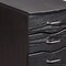 Homeroots 16" Espresso Wood Three Drawers Filing Cabinet 723070 - alternate 4