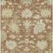 Homeroots 5' X 8' Copper Green And Ivory Floral Washable Indoor Outdoor Area Rug 605218 - alternate 4