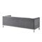 Homeroots 85" Gray Velvet Manufactured Wood Sofa 543972 - alternate 7