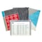 C-Line Products 8-1/2" x 11" Assorted Playful Pops Zip 'N Go Reusable Poly Envelope, 3/PK, 12PK/DS 54610-DS - alternate 2