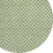 Homeroots 8' Green And Gray Round Floral Washable Indoor Outdoor Area Rug 610650 - alternate 4