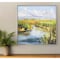 Homeroots Afternoon Skies Silver Floater Frame Print Wall Art 525082 - alternate 3
