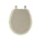 Bemis Toilet Seat Cameron Round Bone Enameled Wood Gloss 41EC-006 - alternate 3