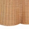 Bali & Pari Dayo Scalloped Natural Rattan Console Table 264-14218-ZORO - alternate 6