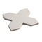 Apollo Tile Seville 5 x 5 in. Matte Light Gray Porcelain Cross Wall and Floor Tile 5.31 sq ft/case, 34PK TNG88CRGRYA - alternate 4
