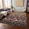 Homeroots 5' X 8' Taupe Brown And Pink Floral Washable Indoor Outdoor Area Rug 597064 - alternate 4