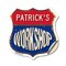Signmission Patrick's Workshop, 12 Inch X 12 Inch, Vinyl Decal SHI-D-12-489-PATRICK - alternate 1