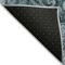 Homeroots 3' X 5' Teal Blue And Dark Green Floral Medallion Washable Indoor Outdoor Area Rug 603197 - alternate 6