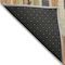 Homeroots 8' X 10' Orange And Beige Striped Washable Indoor Outdoor Area Rug 609045 - alternate 5