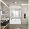 Kingston Brass 60" Acrylic Alcove Right-Hand Drain Tub with Left Sliding Tub Door, White/Polished Chrome KVTAM6032R211 - alternate 2