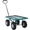 Edendirect Steel Garden Cart, Steel Mesh Removable Sides, 3 cu ft, 550 lb Capacity, Green IR-W46542634 - alternate 5