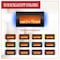 Northwest 30in Wall Mounted Electric Fireplace 13 Backlight Colors and Remote Control 80-BL31-2001 - alternate 5